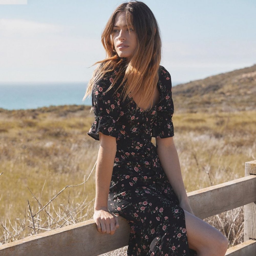 Christy Dawn Lennon Dress in Thulian Spray